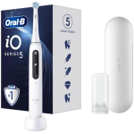 Oral-B Elektriline hambahari iO5 Quite White, 1 harjapea, 5 režiimi, 48000 p/min, reisikohver