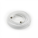 Sbox audio kaabel RF-10/R, 10m, RF M, RF F, valge, 1x1,0 CCS, 5,0 PE vaht, AL, 32x0,12 AL, MG kiud