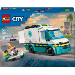 Lego Konstruktor Kiirabi auto 60451, 184 tk, plastmass, 5 a, 184 tk, linn