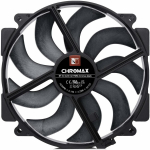 Noctua NF-A14x25r G2 PWM chromax.black, 140mm ventilaator, 155.6 m&sup3;/h, 12V, 1500 RPM, 24.8 dB, SSO2 laager, 4-pin, must