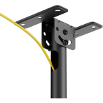 Maclean lae kinnitus TV MC-173, 50kg, 37&ndash;86", VESA 600x400, 180&deg;, 0&deg;&ndash;-25&deg;, must