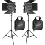 Kit Neewer 660 Bi Color LED, two lamps 40W 3200-5600K