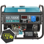 Bensiini generaator 5000W, 230V, EURO 5 KS 7000E KONNER & SOHNEN
