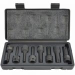 Padrunite komplekt, TORX 8 tk., BLACK LINE,, AW38781BL AWTOOLS