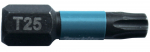 Skrūvgrieža uzgalis T25X25MM IMPACT BLACK, B-63688 MAKITA