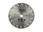 Dimanta disks betona un akmens grie&scaron;anai, 230mm, segmentēts turbo, G00223, GEKO