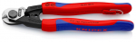 Vadu griezējs ar diviem presē&scaron;anas uzgaļiem, KNIPEX, 95 62 190 T, 190 x 66 x 24 mm, 345 g, augsta griezes jauda