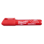 INKZALL&trade; PLAKANA GALA MARĶIERI, INKZALL RED L CHISEL TIP MARKER, 4932471556 MILWAUKEE