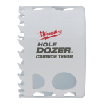 HOLE DOZER&trade; KARBĪDA GREDZENZĀĢI, TCT HOLE DOZER HOLESAW 68 MM - 1PC, 49560730 MILWAUKEE