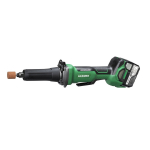 Bezvadu griezējs HIKOKI GP18DBWGZ, 18 V, bezsuku motors, 5 ātrumu režīmi, ergonomisks dizains