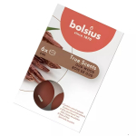 Teek&uuml;&uuml;nlad Bolsius 37941570 aroomiga 6 tk. True Scents oudpuit &Oslash;4x1,5cm 4h