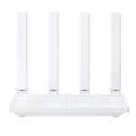 Wi-Fi ruuter AX3000 Wi-Fi 6 kahesageduslik traadita &uuml;hendus AX3000T 802.11ax kuni ~3000 Mbps 574 Mbps @2.4 GHz 2402 Mbps @5 GHz 4&times; Gigabit LAN 4 antenni Valge Xiaomi
