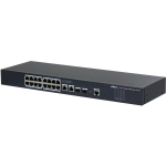 Dahua SG4020 hallatav l&uuml;liti, 20 porti, 10/100/1000 Mbit/s, 56 Gbit/s, 12 V, 4000 VLAN, 2 SFP pesa, must