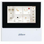 Dahua VTH2611L-WP IP ukseltelefon, 4.3 TFT, 4 sisenemise h&auml;iret, 1 v&auml;ljumise h&auml;ire, PoE, Wi-Fi, valge