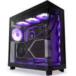 Case|NZXT|H6 Flow RGB|MidiTower|Case product features Transparent panel|Not included|ATX|MicroATX|MiniITX|Colour Black|CC-H61FB-R1