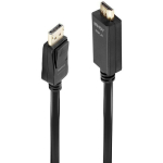 Lindy videokaabel DisplayPort HDMI 36924, 5 m, 3840 x 2160@30Hz, 7.1 audio, CE, FCC, 1 tk.