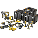 Dewalt l&ouml;&ouml;ktrell 18V XR DCK1012P4T-QW 4 x 5Ah, 18V aku, 4 akut, TStak s&uuml;steemi kast