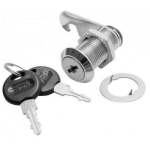 Gtv Postkastide lukku 1379321, 16mm, 23mm, kroomitud, 2 v&otilde;tit, luku hoidja
