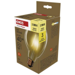 Emos LED pirn Vintage G95 Z52032, 4,5 W, 420 lm, 230 V, 25 000 h, soe valge, E27, 2 200 K, 320&deg;, 4 COB, F, 80