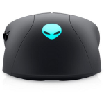 Dell M&auml;ngurihiir Alienware AW320M 545-BBDS, 19000 dpi, 400 tolli/s, 6 nuppu, USB-A, must