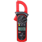 Uni-T UT200A Digitaalne klamperm&otilde;&otilde;tur, 200A, 600V AC/DC, 20k&Omega;, 28mm l&otilde;ikeava, diooditest, pidevuse test
