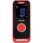 Uni-T laseriga kaugusm&otilde;&otilde;tja LM60Mi, 60m, 20 gruppi, 2.0" EBTN LCD, USB laadimine, punane laser