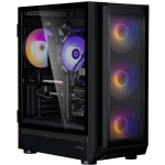 Zalman Arvutikorpus i6 Black, 6.4kg, 23cm, 47.5cm, 42cm, 4xRGB ventilaatorit, 1xHD Audio, 2xUSB 2.0, 1xUSB 3.0, 1xUSB Type C