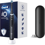 Oral-B Elektriline hambahari iO5 Matt Black, 1 harjapea, 5 režiimi, 48000 p/min, laaditav, reisikohver