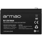 Armac B/12V/9AH UPS aku, 12V, 9Ah, 151x65x94mm, 2.5kg, VRLA, ABS, 1.8A, 122A (5S)