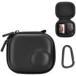 PULUZ PU793B EVA k&otilde;va mini &uuml;mbris DJI Osmo Nano, 10x9x6cm, must, t&otilde;mblukk, karabiin