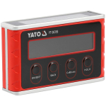 Yato YT-30355 magnetiline digitaalne lood, 0-90&deg;, &plusmn;0.1&deg;, LCD, Li-Ion 3.7V 700mAh, USB-C, magnet, alumiinium