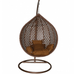 Kiiktool padjaga pruun v&auml;ike