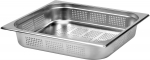 Gastronorm konteiners GN 2/3, YG-00360, YATO, nerūsējo&scaron;ā tērauda, 5.3 l, 65 mm augsts, cepe&scaron;krāsnī līdz 300˚C, viegli tīrāms