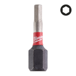 SHOCKWAVE&trade; IMPACT DUTY SKRŪVGRIEŽA UZGAĻI, SE&Scaron;STŪRA, SHOCKWAVE HEX 3 MM X 25 MM - 2 PCS, 4932430894 MILWAUKEE