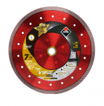 VIP TURBO MESH mitrais dimanta disks, 12", griezumiem cietos materiālos, 31946, RUBI