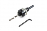 Caurumu zāģa adapters, K11261, KAMASA TOOLS, diametrs 30-152 mm, ar centrējo urbi