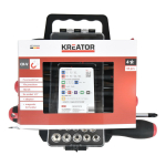 Kruvikeerajate komplekt 44 tk KREATOR KRTH20004 50-150 mm, slotted, PH, TX, plastkarp