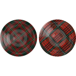 Kaane &Oslash;66/4 tartani segu, 1000 tk BROWIN 136306, 6.9x6.9x1 cm, 4 konksu