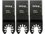 Multit&ouml;&ouml;riista tera, Puit, Plastik, Met. 34Mm (3Tk.) YT-34685 YATO