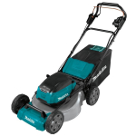 Makita DLM536Z akuga iseliikuv muruniiduk 36 V (2&times;18 V) ilma akude ja laadijata 53 cm must-sinine