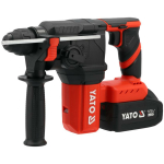 Yato akupuurvasar SDS+ YT-827722 18V 2x4Ah 2.5J 0-1400 p/min LED valgustus max puurimine 22 mm Must