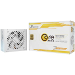 Seasonic PSU CORE GX White SRP-CGX851-A5A32SF-W, 850 W, 100-240 V, 50/60 Hz, 80 PLUS Gold, 120 mm ventilaator, 3 SATA &uuml;hendust