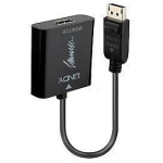Lindy adapter 41068, DisplayPort 1.2 HDMI 18G, 3840x2160@60Hz, 1 HDMI port, 1 DisplayPort, must