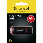 Intenso USB m&auml;lupulk 3511490 64GB, USB 2.0, Lugemise kiirus 28 MB/s, Kirjutamise kiirus 6.5 MB/s, Must, Punane
