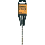 Dewalt SDS-plus puure DT9525-QZ 7 mm, 100 mm t&ouml;&ouml; pikkus, 2 l&otilde;ikurit, tugevdatud s&uuml;damik, karbiidist liiv, riputustag