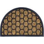 Besk Uksevaip 9104262, 40x60cm, poolring, pruun, kookoskiud/kumm