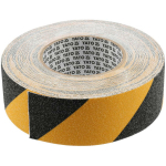 Yato Libisemisvastane teip Kollane-Must YT-72505, 50mm x 18m, GRE, 5906083134142