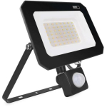 Emos LED prožektor SIMPO ZS2343, 50 W, 5000 lm, IP44, neutraalne valge, PIR andur, alumiinium