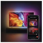 Emos &Uuml;mbritsev LED Valgustus ZTV75, 24W, 660lm, RGB, 120 segmenti, WIFI, BLE, &uuml;hilduv Amazon Alexa, Google Assistant