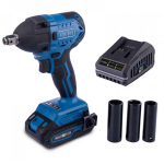 Scheppach Akutoimelise mutriv&otilde;ti BC-IW350-X 5909246400, 350 Nm, 0-2800 min-1, harjadeta mootor, 2 Ah aku